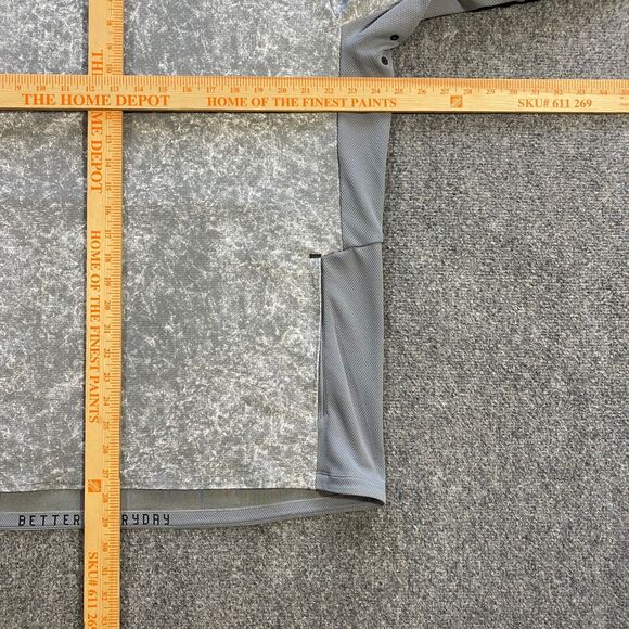 Lululemon Textured Tech Hoodie Adult XXL Gray White Tie Dye Active Training - Picture 9 of 16